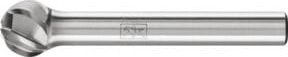 PFERD TOOLS Hartmetall Hochleistungsfrässtift ALU Kugel KUD in Silber, Durchmesser: 10 mm, Schaft-Ø: 6 mm, für Alu und NE Metalle - Bild 1