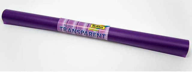 folia Transparentpapier Violett B: 50,5 cm, H: 70 cm - Bild 1