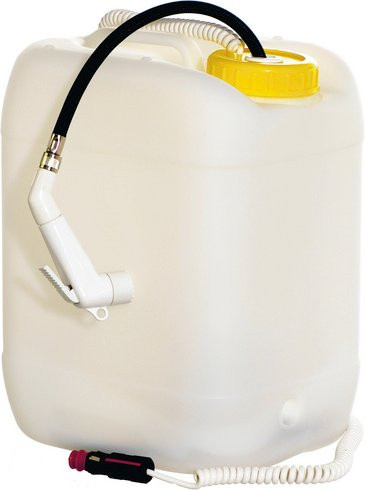 Yachticon Campingdusche aus Kunststoff in Weiß für Camper - Bild 1