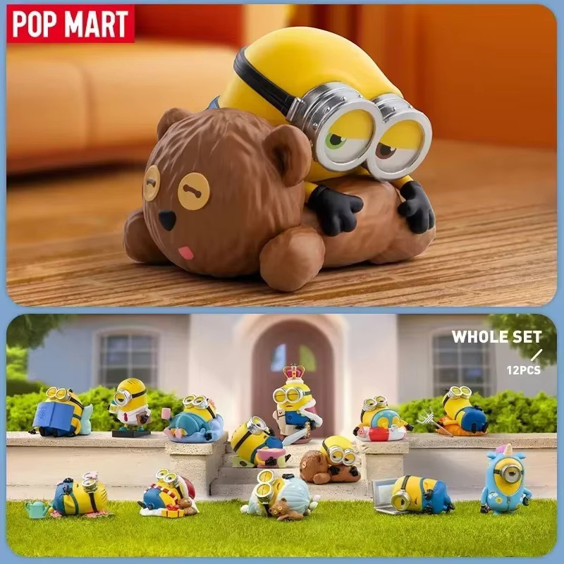 POP MART Minions Lazy Every Day Series Blind Box, Anime Figur, Einzelfigur - Bild 2