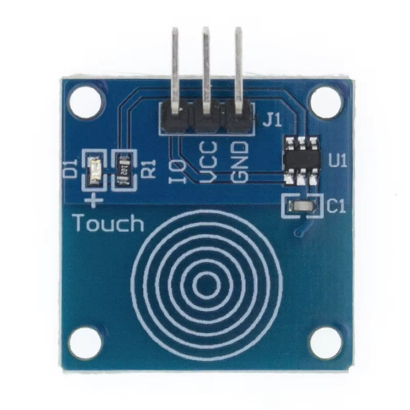 TENSTAR ROBOT TTP223 Kapazitives Touch-Schalter Modul Set, 10 Stück, Rot, Einkanal Rekonstruktion mit Selbst-Locking und No-Locking Optionen - Bild 3