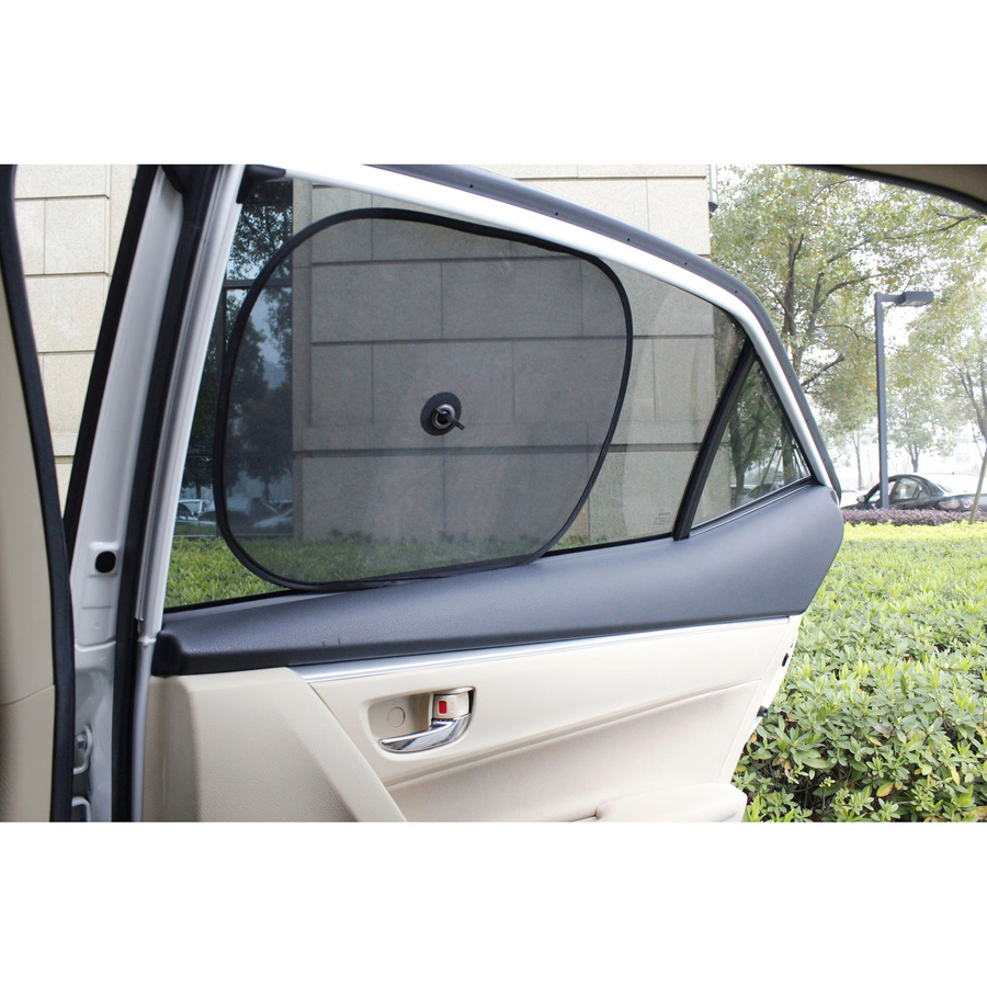 Babycab 2er-Pack Sonnenschutz, schwarz, faltbar - Bild 3