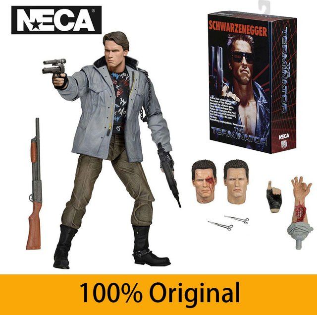 NECA Terminator Ultimate T-800 Tech Noir Actionfigur 18 cm - Bild 1