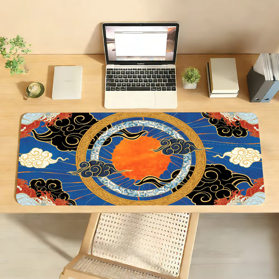 Art Amaterasu Mauspad Multicolor rutschfeste Gamer-Schreibtischunterlage für Laptop und Büro - Bild 3