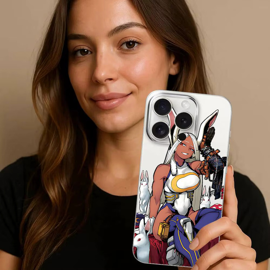 R-Rumi U-Usagiyama Mirko Handyhülle für Apple iPhone, transparente Schutzhülle - Bild 3