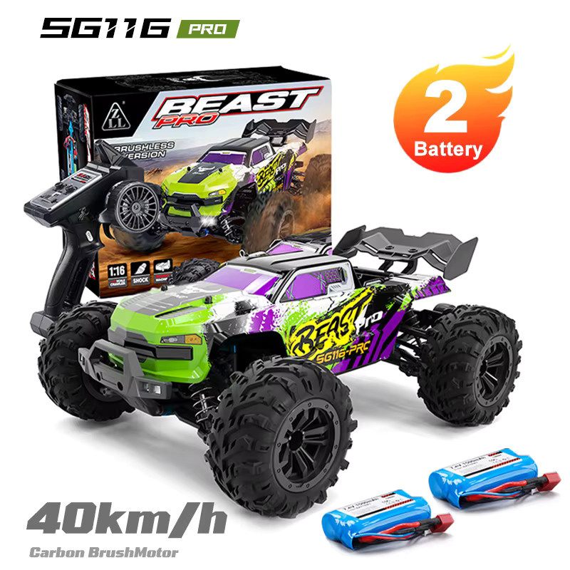 ZNLYRION SG116PRO MAX Offroad-Auto, RC Monster-Truck, 1:16, mit LED-Lichtern - Bild 8