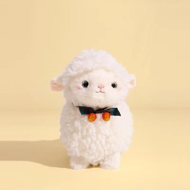 Mengmeng Schaf Rollpuppe, Plüschtier, 25cm - Bild 1