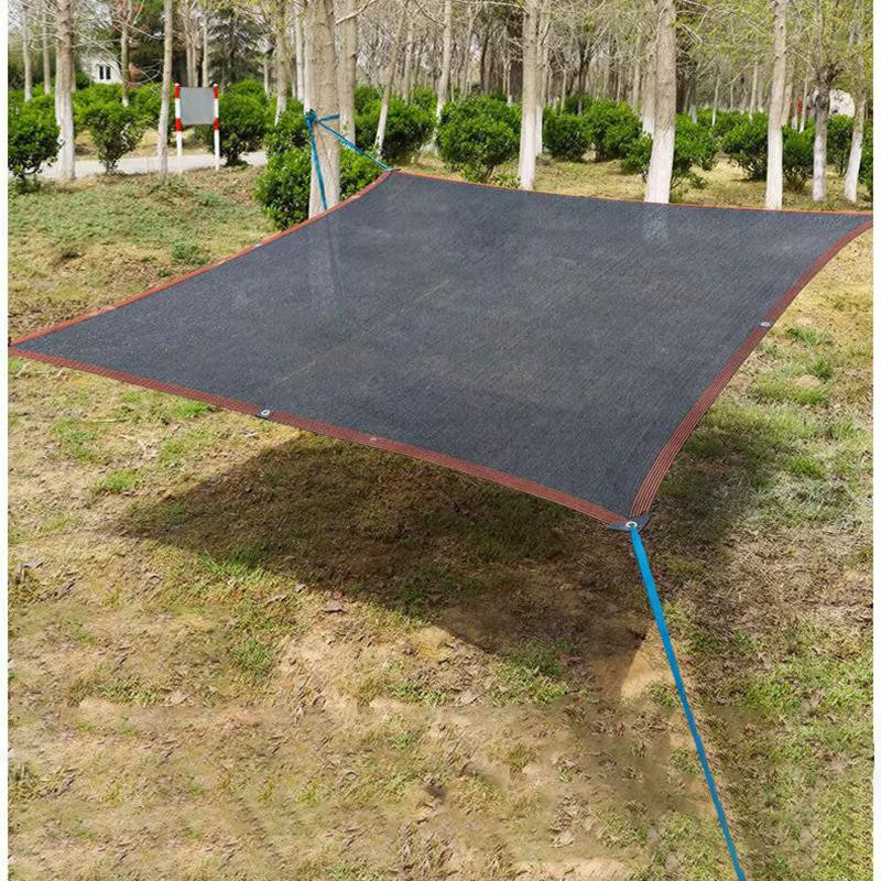 Simplistic Living Home Schattennetz aus HDPE in Schwarz mit 60-75% Schattierungsrate für Outdoor, Pergola und Garage, B: 6 m, H: 6 m - Bild 5