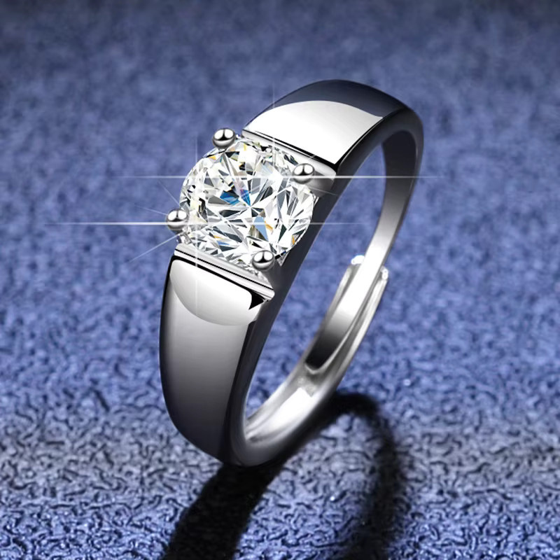 Joyce jelly Ring, 925 Silber, Diamant, Herren - Bild 1