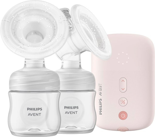 Philips Avent Elektrische Doppel-Milchpumpe SCF397/31 Transparent - Bild 1