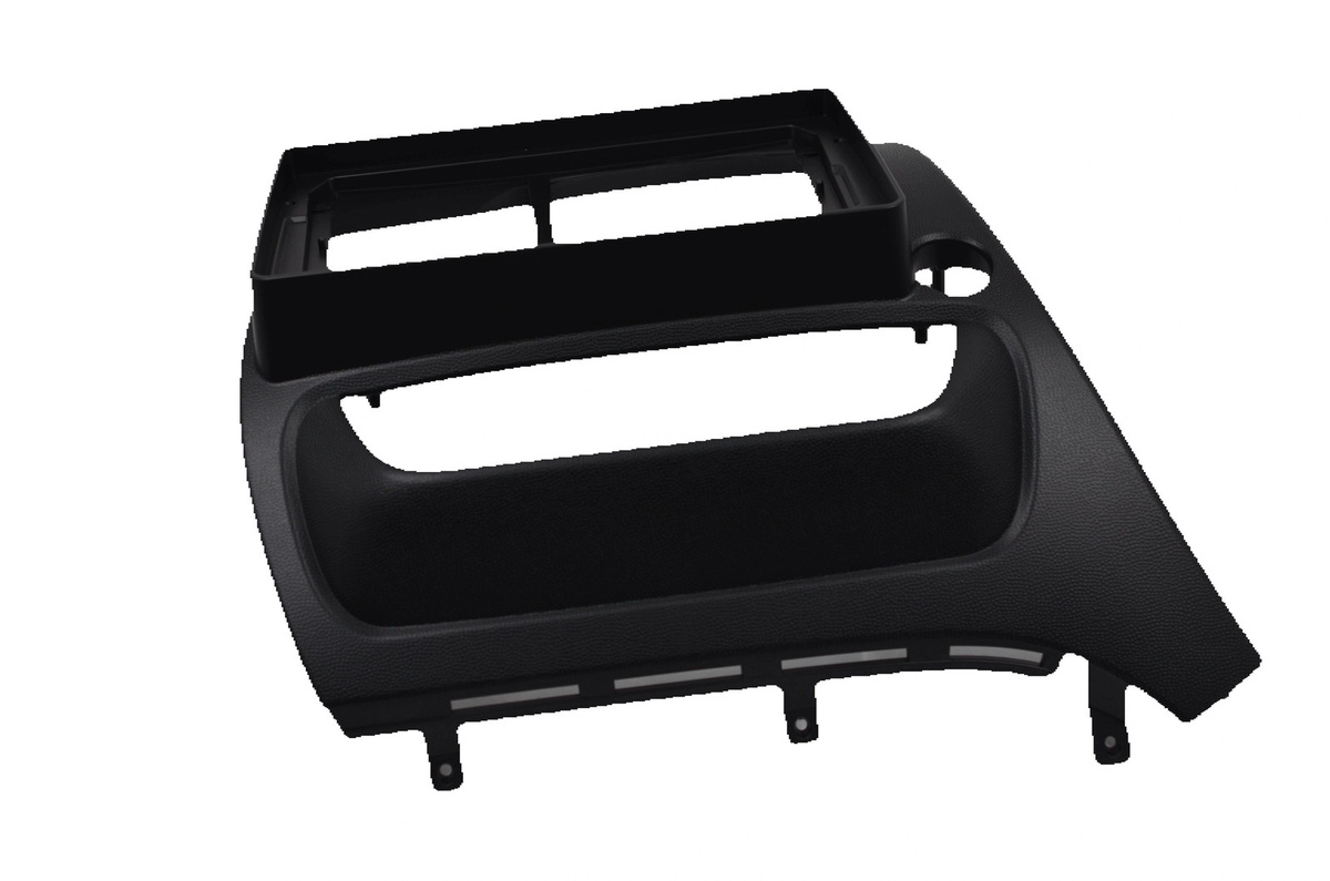 Auto Rahmen Blenden und Kabel Set für Honda Civic Fließheck 2014-2018 Android Big Screen Dashboard Kit in Schwarz - Bild 6