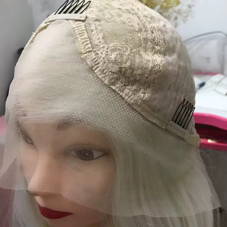 Ashely wigs Lace-Front-Perücke, rosa Lolita, langes gewelltes Haar, Damen - Bild 2