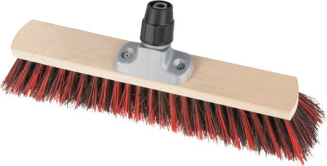 LUX-TOOLS Besenkopf Südharzer mit Arenga- und Naturborsten, Breite: 60 cm - Bild 1