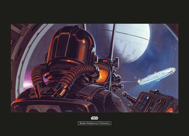 Komar Wandbild Star Wars Pilot Paper Poster Multicolor B: 70 cm, H: 50 cm - Bild 1