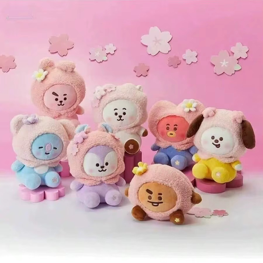 BT21 Sakura-Serie Plüschtier, Sitzpuppe - Bild 2