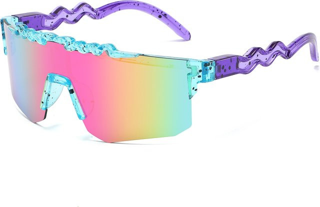 Vaghozz Sonnenbrille Sport Kinder, Vollrand, Kunststoff - Bild 1