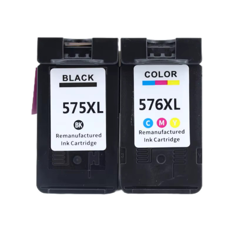Kompatible Canon 575XL 576XL Tintenpatronen Set Schwarz für PIXMA TS3550i TS3551i TR4750i TR4751i Drucker - Bild 2