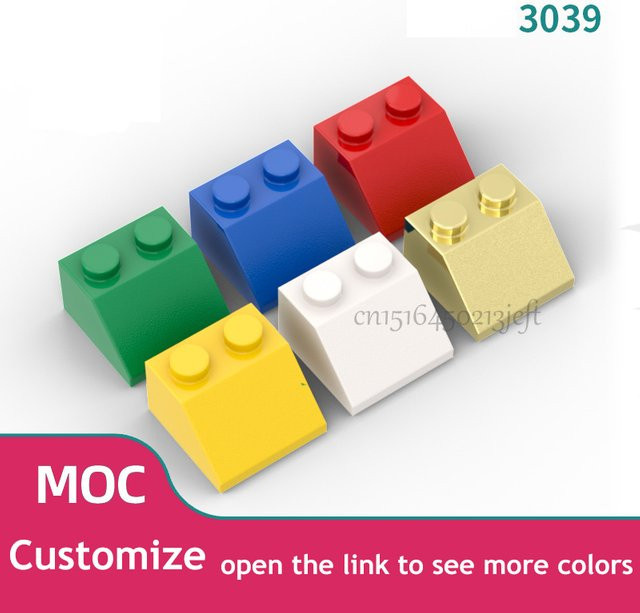 JIAJIALE MOC 3039 Dach Fliesen 2x2 Baustein 400-teiliges Set - Bild 1