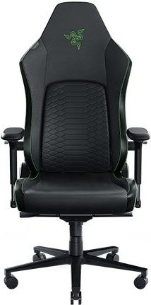 Razer Iskur V2 Gaming-Stuhl in Schwarz/Grün mit EPU-Leder und Schaumstoff - Bild 2