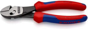 Knipex TwinForce Hochleistungs-Seitenschneider aus Chrom-Vanadium-Stahl in Schwarz, Länge: 180 mm - Bild 2