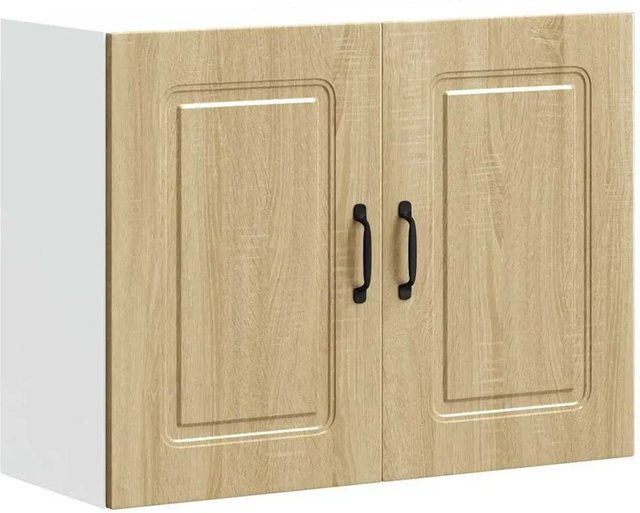 vidaXL Küchen-Hängeschrank Kalmar in Sonoma-Eiche, Wandmontage, B/H: 60 x 80 cm - Bild 1