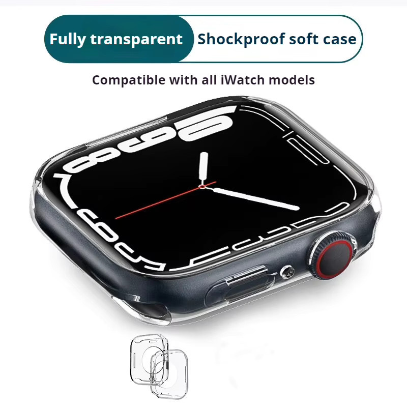 Apple Silikonhülle für Apple Watch, transparent, Unisex - Bild 4