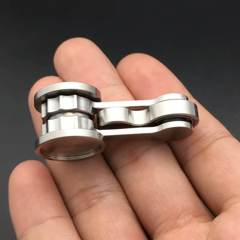 GUEN Chaotisches Pendel Edelstahl, Fidget Spinner, Stressabbau-Gadget - Bild 3