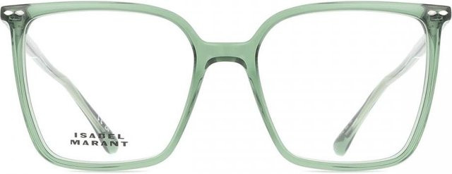 Isabel Marant IM 0142 Korrektionsbrille, Vollrand, Square, Transparent Green, Damen, Acetat - Bild 1