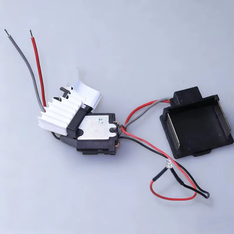 Lithium-Batterie Bohrer Geschwindigkeit Control Trigger Schalter für DC 21-25V in Schwarz - Bild 3