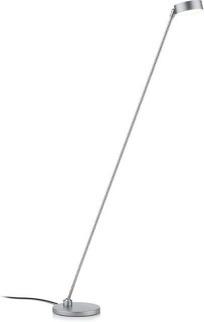 Knapstein Yori-S LED-Stehleuchte in Nickel matt, dimmbar und verstellbar - Bild 1