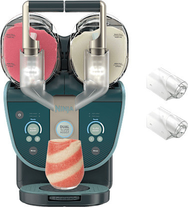 Ninja SLUSHi Twist Slush-Eismaschine für gefrorene Getränke, Grün, FS702EUGN von SharkNinja - Bild 1