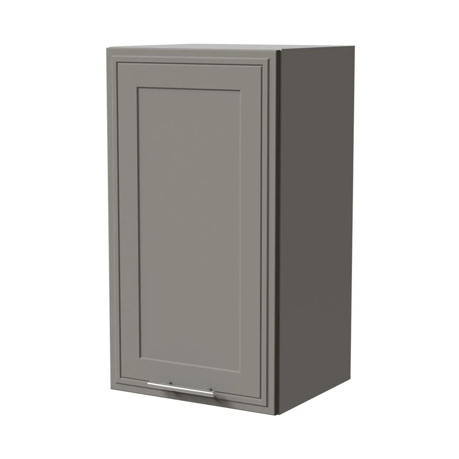 Feldmann-Wohnen Hängeschrank Salo in Staubgrau Matt mit Kassettenoptik, B/T/H: 40 x 32,5 x 72 cm - Bild 2