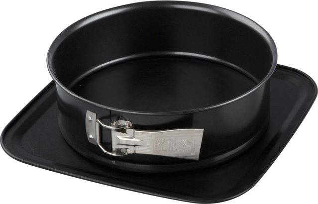 Zenker Springform Bake Click & Go, runde Backform mit Antihaftbeschichtung, Schwarz, Durchmesser: 24 cm - Bild 1