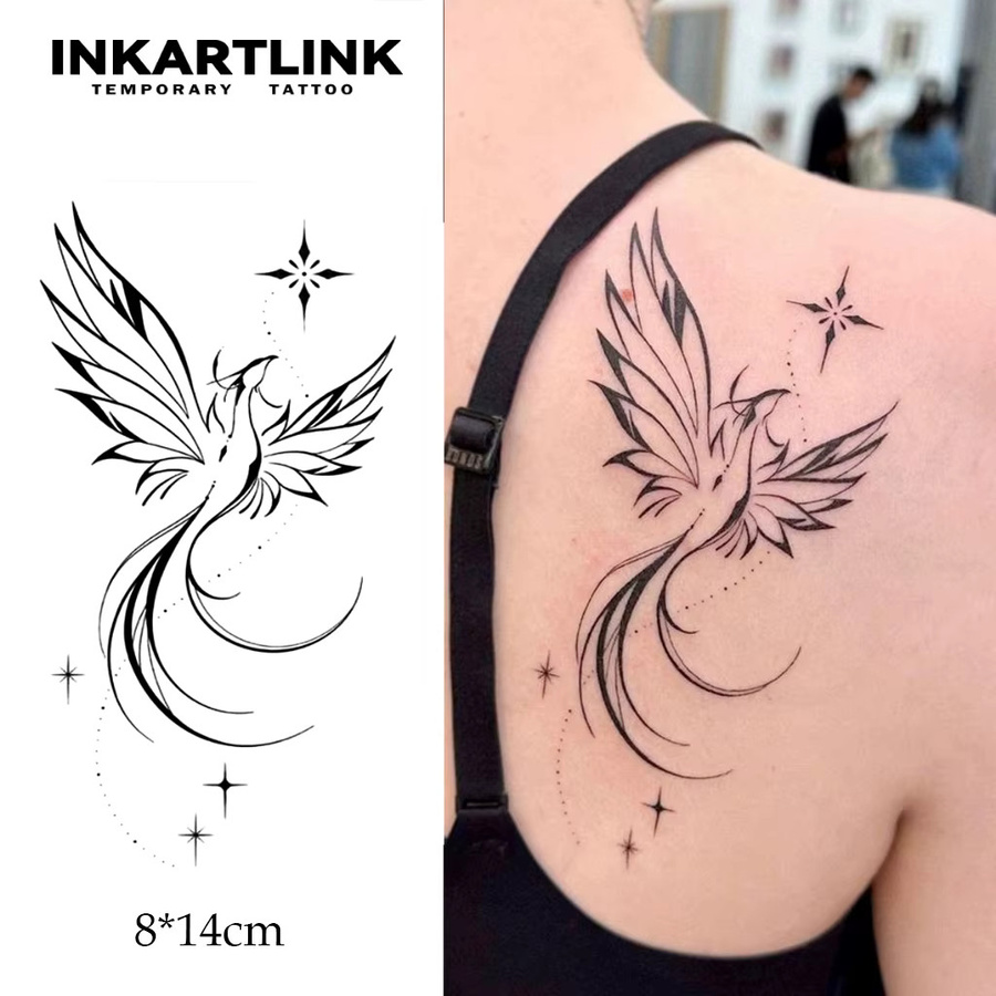 Temporäres Tattoo mit Tiermustern, wasserfest, semi-permanent - Bild 3