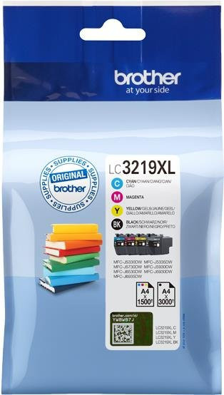 Original Brother LC3219XL Tintenpatronen Multipack XL Schwarz Cyan Magenta Gelb für Inkjet-Drucker - Bild 1