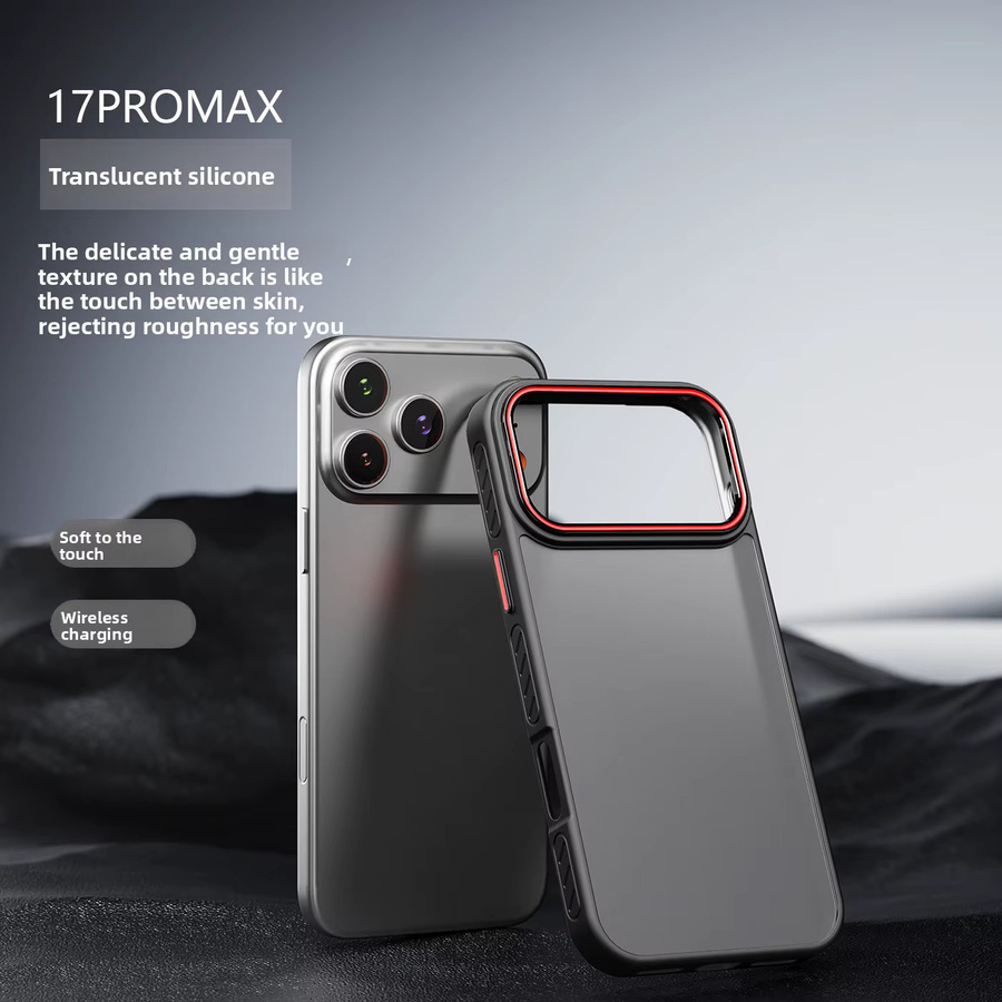 Stoßfeste Silikon-Handyhülle von szHAIyu für iPhone 11 bis iPhone 17 Air in Transparent, Blau oder Schwarz - Bild 1