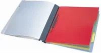 DURABLE DIVISOFLEX Organisationshefter Displaybuch A4 aus Kunststoff in Blau oder Rot - Bild 1
