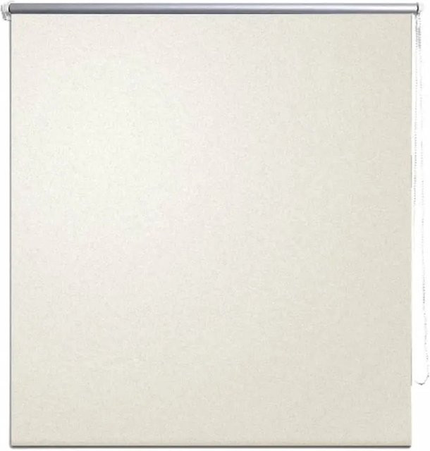 vidaXL Verdunkelungsrollo aus Polyester in Beige, Breite: 160 cm, Höhe: 175 cm - Bild 1