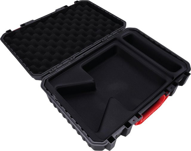 Aimo Hartschalen-Satellitenkoffer Wasserdicht mit EVA-Schaumstoff Aufbewahrungsbox in Schwarz - Bild 1