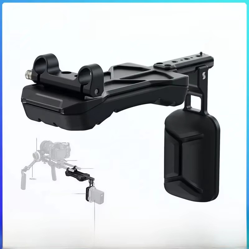 SmallRig Universal-Schulterpolster mit 15 mm Doppelstangenklemme in Schwarz für Sony DSLR-Kameras - Bild 1