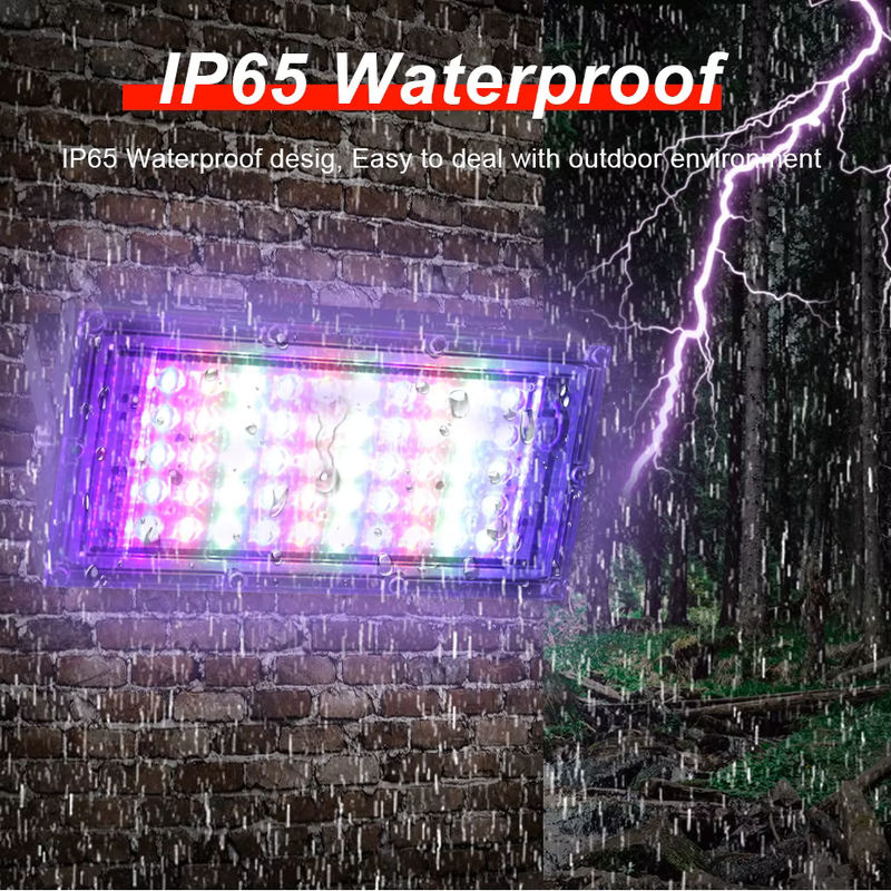 Asign RGB LED-Flutlicht 300W, wasserdichter Außen-Scheinwerker IP65 in Mehrfarbig für Garten und Außenbeleuchtung - Bild 5