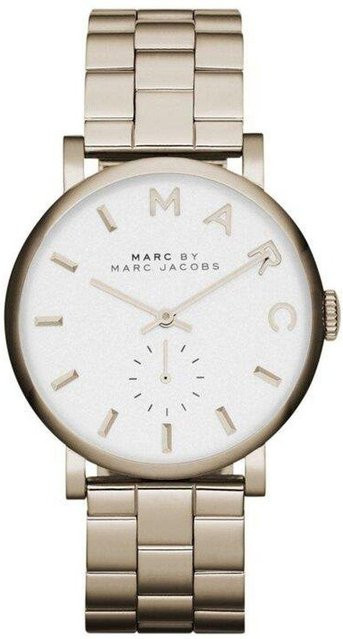 Marc Jacobs Chronograph, Damenuhr, Edelstahl, Gold, Quarz, 36 mm - Bild 1