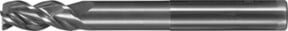 PFERD VHM-Fräser Performance Aluminium Ø 10 mm, 3 Schneiden, 2xDC, Halsfreischliff extralang, Fase 0,2 mm, unbeschichtet, Schaft HA, Farbe: Silber - Bild 1