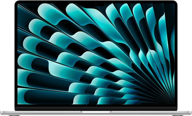 Apple MacBook Air 15 Zoll M5 10-Core CPU 10-Core GPU Silber 16GB 1TB SSD macOS mit Thunderbolt - Bild 1
