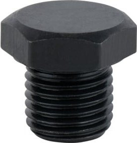 KS Tools Ölablassschraube Außensechskant 19mm, M14x1,5x12mm, Schwarz, 10er-Pack - Bild 1
