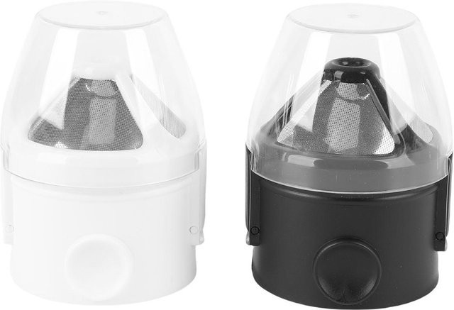 CosyHome 2er-Set Pour Over Kaffeetropfer aus Edelstahl, faltbar und wiederverwendbar, grau - Bild 1