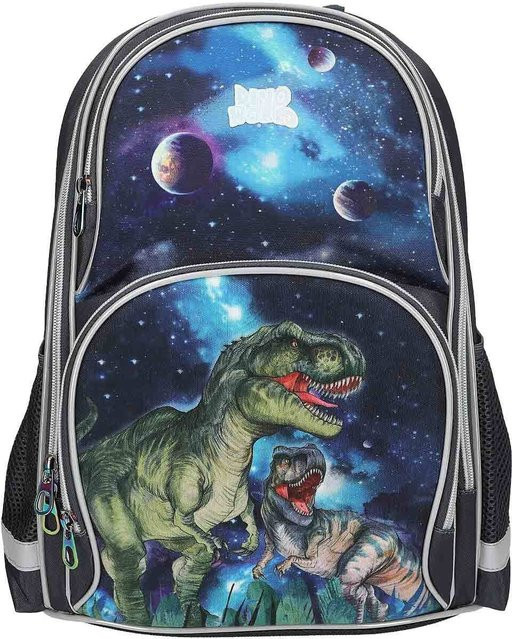 Depesche Schulrucksack GALAXY Dino World in Blau Multicolour B: 16 cm, H: 33 cm - Bild 1