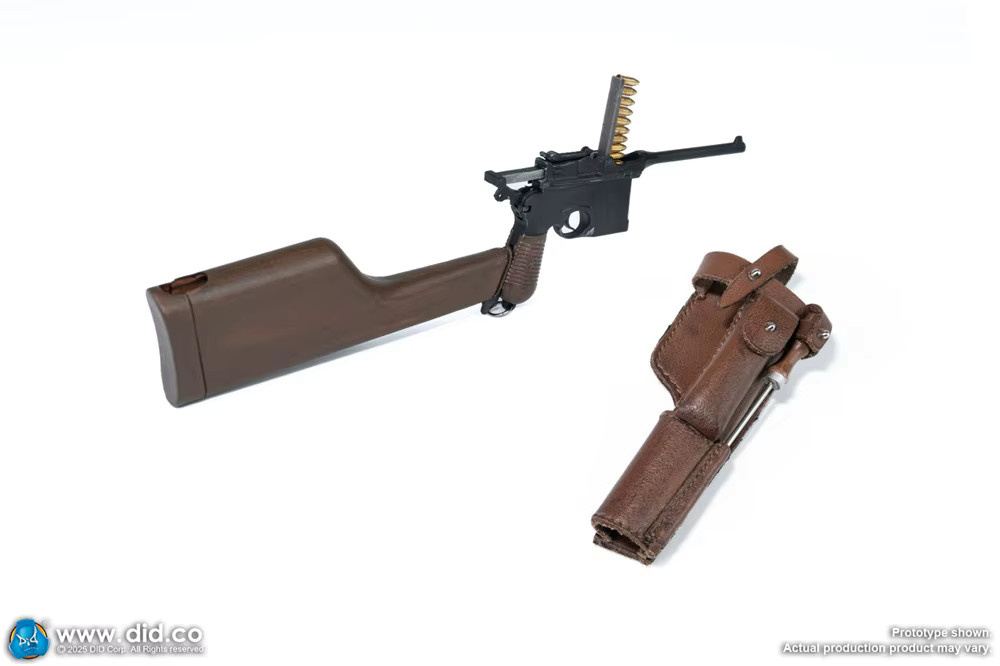 DID D11015 Soldatenpuppe Zusatzwaffen Mao Se C96, Zubehör, 1/6 Maßstab - Bild 2