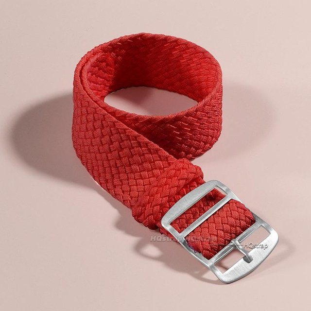 HQstrap Uhrenarmband Nylon, rot, Unisex - Bild 1