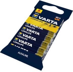 Varta Longlife AAA Batterie, 8er Folie - Bild 2